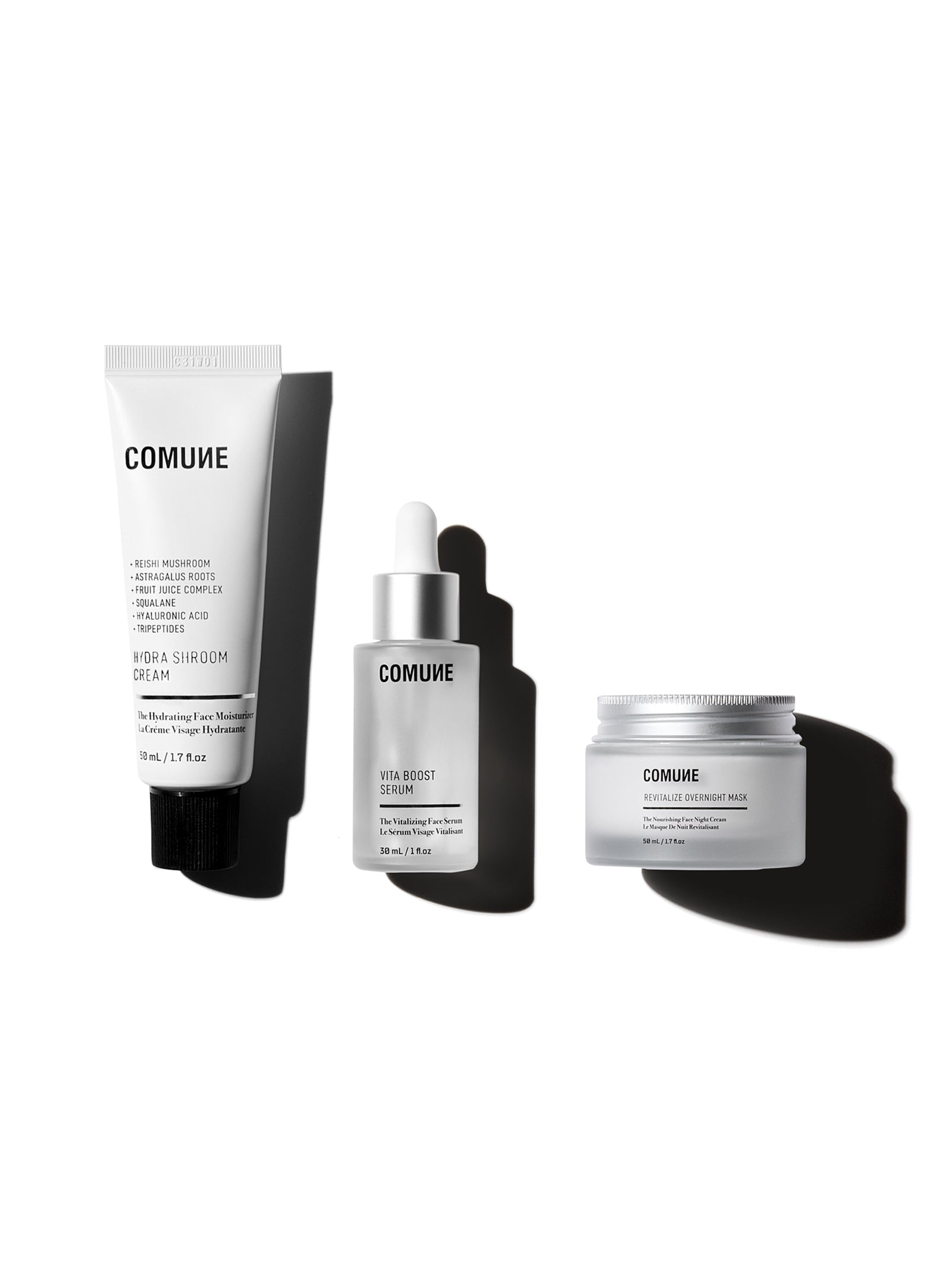 REVITALIZING DAY +NIGHT CARE TORIO (セラム+保湿クリーム+ナイトマスク)